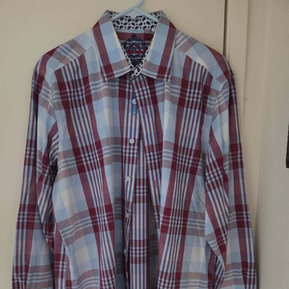 Robert Graham Plaid Button-Up Shirt XL